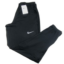 Nike Essential Knit Gym Running Pants Men&#39;s Size Medium Black NEW DB4107-010 - £39.81 GBP