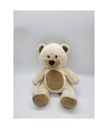 Build A Bear Tan Plush Bear 14 Inch Stuffed Animal Kids Toy Two Toned An... - £15.65 GBP