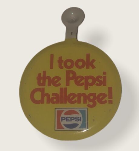 Pepsi-Cola “I Took The Pepsi Challenge!” Vintage 1970’s-1980’s Pin - £3.46 GBP