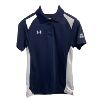 Under Armour Now And Later Womens Polo Shirt Top Blue Heat Gear Stretch ... - £14.93 GBP