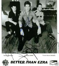 BETTER THAN EZRA SIGNED AUTOGRAPH 8X10 RP PHOTO ALL3 KEVIN GRIFFIN TOM D... - £15.80 GBP