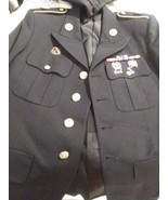 US ARMY UNIFORM COAT DRESS BLUE JACKET OFFICER Trousers Cap - $63.40 CAD