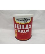 Vintage Hills Bros Empty 8oz Coffee Tin 3 1/4&quot; X 4&quot; - $21.72 CAD