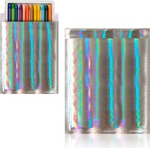 Holographic METALLIC Poly Bubble Mailers 8.5x11 / 200 Mailing Padded Envelopes - £123.45 GBP