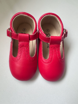 Special sale Size 8 Hard-Sole Toddler Mary Janes - Red, Toddler Shoes Gi... - $16.00