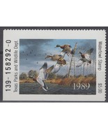 ZAYIX 1989 Texas 9  MNH - US State Duck Stamp - Birds - 070122S20 - $7.50