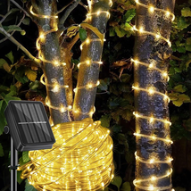 Solar Rope Light Waterproof IP65 39FT 100Leds Outdoor LED ‎Solar Outdoor... - $12.31