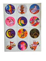 RARE Vintage Lisa Frank S101 Sticker Sheet Kitten Unicorn Gumball Betty Boop - £31.10 GBP