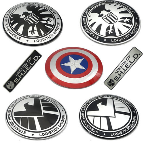 S.H. I .D. Bumper Stickers Car Decoration Sticker Car Body Sticker Car Badge Sti