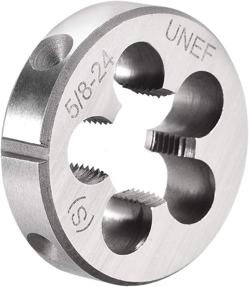 Uxcell 5/8-24 Unef Round Die, Machine Thread Right Hand Threading Die, A... - $27.90