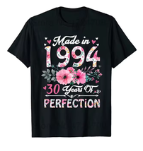 Legend 1994 Birthday T-Shirt - 30th Birthday Gift Graphic Streetwear for... - $18.00+