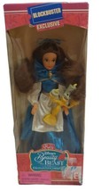 Vintage 1997 Disney x Blockbuster Beauty &amp; Beast Belle Enchanted Christmas NIB - £17.15 GBP