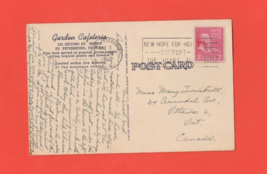 Vintage 1953 Garden Cafeteria St. Petersburg Florida Postcard - £3.37 GBP