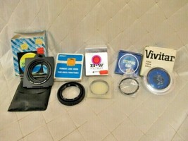 Camera Lens Filters Vivitar Kenko Impakt Hood Soft Fokus 58 52 Vintage L... - £30.44 GBP