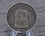 Vintage USAF 128th Air Refueling Wing Civil Engineering SQ Challenge Coi... - £19.45 GBP