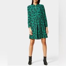 Whistles Women&#39;s Jacqueline Deco Print Shirt Dress - Green/Multi Size 4 - $907.85 MXN