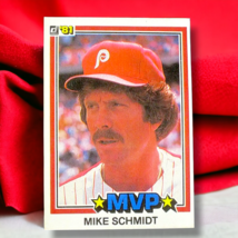 Mike Schmidt HOF Philadelphia Phillies  1981 Donruss #590 EXCELLENT - £1.13 GBP