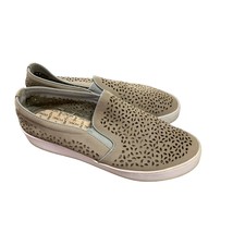 Vionic Womens Size 9.5 Beige Tan Flat Slip On Sneaker Shoes Loafer Lazer... - $30.68