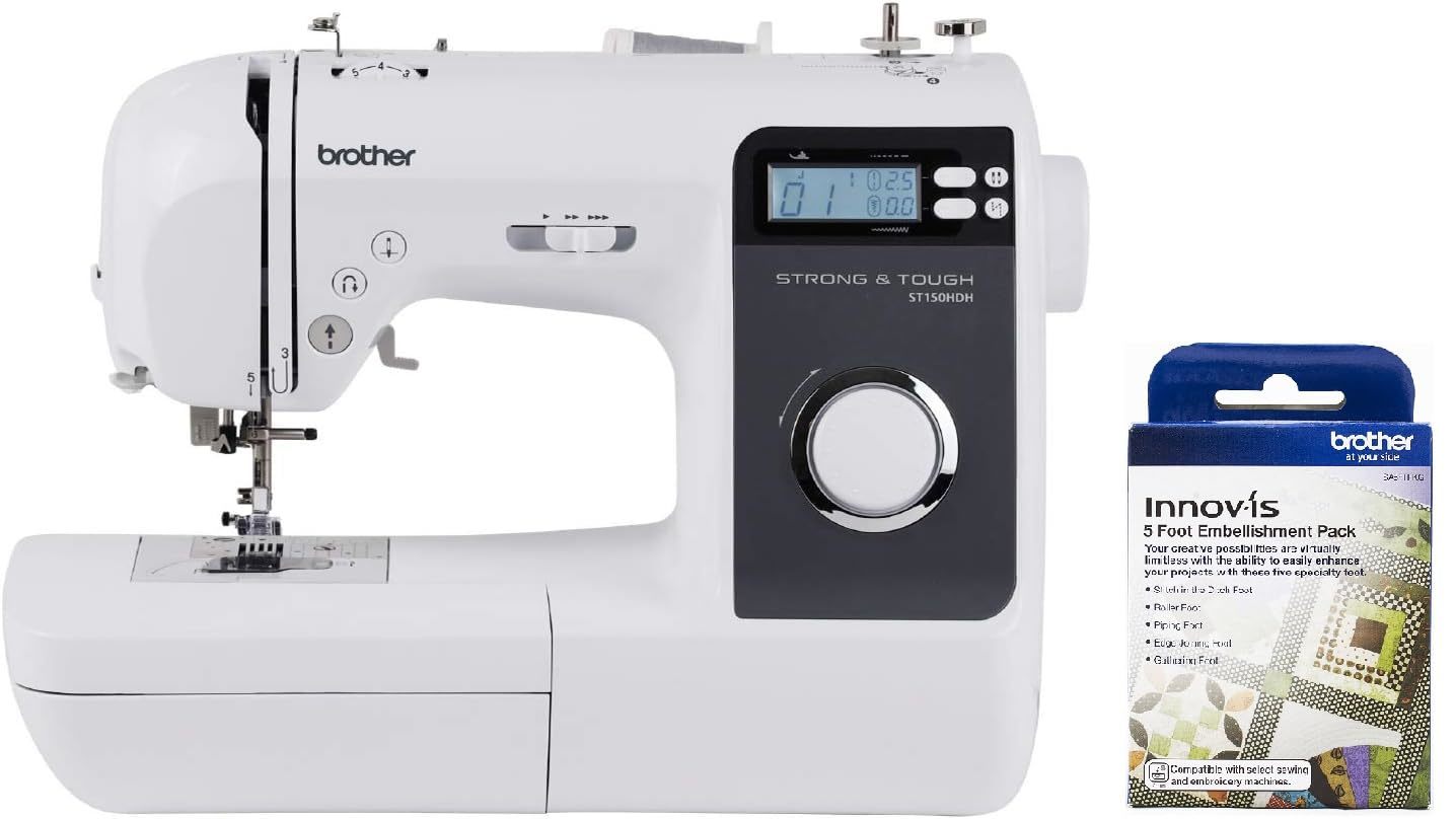 Brother ST150HDH Sewing Machine, Strong &amp; Tough, 50 Built-in Stitches, L... - £326.45 GBP