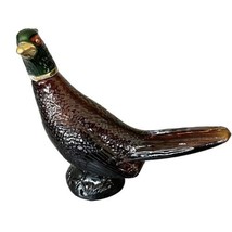 Avon Perfume Bottle Pheasant Decanter Leather Scent Aftershave Cologne - $14.01