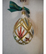 Waterford Holiday Heirlooms Glass Ornament Lismore Egg #103579 in origin... - $1,024.72 MXN