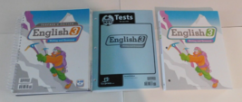 Bob Jones English 3 Second Edition Student Text, Teachers &amp; Test Answer ... - £95.08 GBP