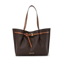 Women&#39;s Handbag Michael Kors 35S1GU5T7B-BROWN Brown 34 x 28 x 15 cm (S0368539) - £303.78 GBP