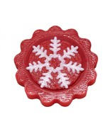 Purple Hobbies Snowflake Needle Minder Red - $15.66