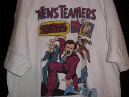 TeeFury Anchorman XXL &quot;The NewsTeamers&quot; Anchorman Comic Book Jack Kirby ... - £11.97 GBP