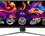 MSI MPG 491CQP QD-OLED 49&quot; 32:9 DQHD 144Hz Curved OLED HDR Gaming Monito... - $1,176.54+