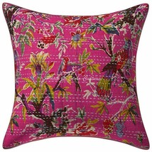 Kantha Pillow Covers, Kantha Cushion Cover, Indian Cotton Pillow Cover JP275 - £9.94 GBP+