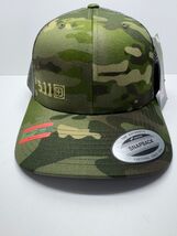 Shot Show 2026 Green Camouflage Camo Snapback 5.11 Cap Hat - $23.75
