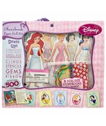 Disney 5 Princess Storybook Paper Doll Kit &amp; Activities Stencils Beads e... - £30.07 GBP