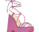 Jessica Simpson Women Ankle Strap Wedge Sandals Damazy Size US 10M Pink ... - £74.56 GBP