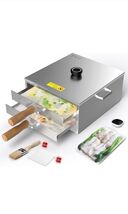 PYY Rice Noodle Roll Steamer Machine - 2 Layers 3 Trays Cantonese Cheung... - $40.94