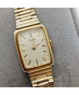 Vintage Seiko Manual Wind 17J Womens Watch 11-4800 WORKS GOOD - $68.37 CAD