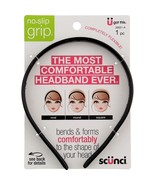 Scunci The Most Comfortable Headband Ever 1 Pack Black  #20021 - £8.49 GBP