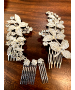 Rhinestone/Crystal Hair Combs Set of 5 Combs - $19.54 CAD