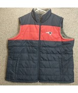 New England Patriots NFL Women’s 2XL Reversible Vest Body Warmer Game Day - £19.32 GBP