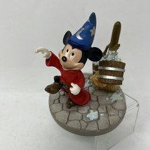 DISNEY&#39;s Animated Classics Mickey as Sorcerer&#39;s Apprentice Figurine Fant... - £36.36 GBP