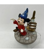 DISNEY&#39;s Animated Classics Mickey as Sorcerer&#39;s Apprentice Figurine Fant... - £36.48 GBP