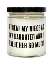 Epic Niece Gifts, I Treat My Niece As My Daughter and I Value Her So Much, Fun C - £19.33 GBP