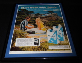 1972 Belair Menthol Cigarettes Framed 11x14 ORIGINAL Vintage Advertisement - $44.54