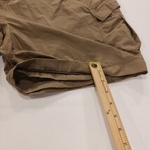 REI Men's Brown Nylon Belted Cargo Shorts Size Large (30×8) image 3