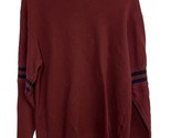 Duck Head Thermal Shirt   Mens M Red And Blue Long Sleeve V neck Striped... - £9.39 GBP