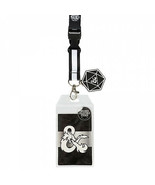 Dungeons &amp; Dragons Metal Lanyard With Charm and Card Holder Black - £12.72 GBP