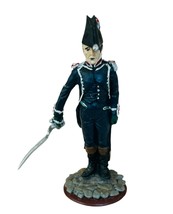 Toy Soldier vtg Franklin Mint Waterloo Regiment 1979 Lieutenant 1st Infa... - $23.71