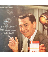 1958 Liggett And Myers Cigarettes Jack Webb Advertisement Tobacco Smokin... - $54.66 CAD