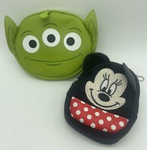 Lot Of Two Disney Coin Purses Minnie &amp; Alien From Toy story  - $7.25