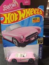 2023 Hot Wheels HW SCREEN TIME 9/10 1956 Corvette 183/250 (Barbie Pink) GM - £7.51 GBP